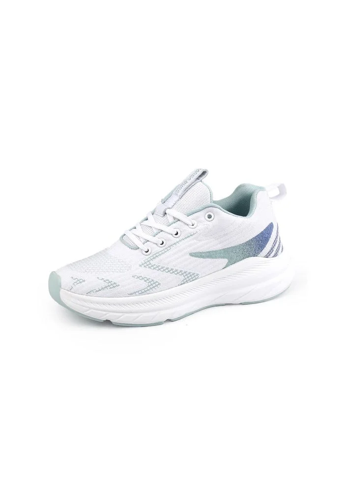 Bacca Bucci White Green Endeavor Running Shoes for Women | Best Price UAE